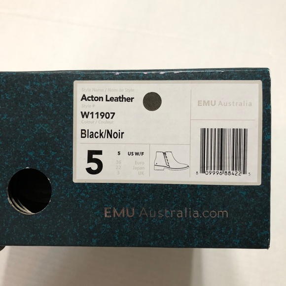 NWT EMU Australia Action Leather Boots - Picture 4 of 8